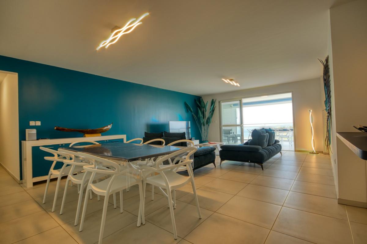 Location appartement luxe Trois Ilet Martinique - Grand séjour